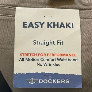Selling brand new never worn khaki dockers.